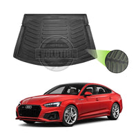 Tailored Rubber Boot Liner Mat for Audi A5 2016–2024 Coupe & Sportback Tray