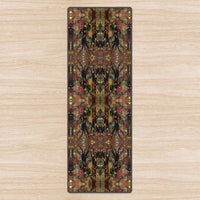 Forest Totem Yoga Mat. High Quality UK Designer, Padded + Non-Slip rubber base