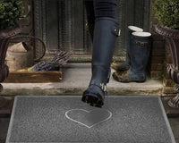 Large Door Mats, Heavy Duty Washable Welcome Mats for Indoor & Outdoor Use