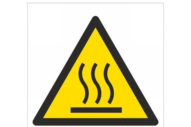 5X IW/017/C/F Safety Sign Warning Mat: Self Adhesive Film W: 200mm ANRO
