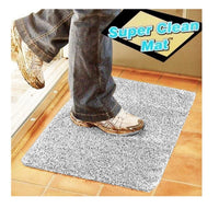 Magic Carpet Doormat Rug Clean Step Mat Microfiber Ultra-absorbent NonSlip 46x71
