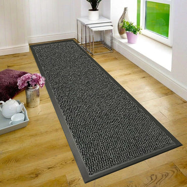 Non Slip Hallway Runner Rug Heavy Duty Barrier Mats Rubber Backed Door Carpet UK