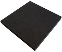 Black Neoprene Plain Sponge / Foam Rubber Sheet