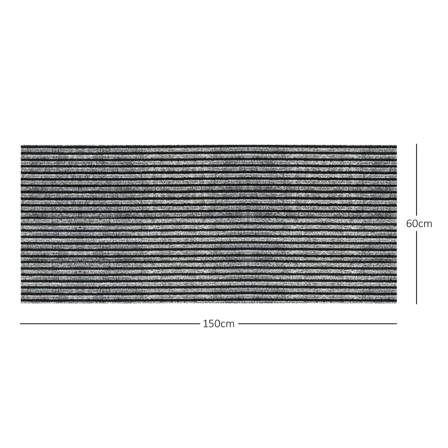 Non Slip Kitchen Runner Striped Indoor Mat Hallway Runner Rug Large Floor Mat