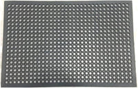 3' x 5'Anti Fatigue Floor Mat Commercial Home Garage Drainage Mat Rubber Black