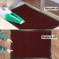 Heavy Duty Non Slip Rubber Back Barrier Door Mat Kitchen Doormats Hallway Rug