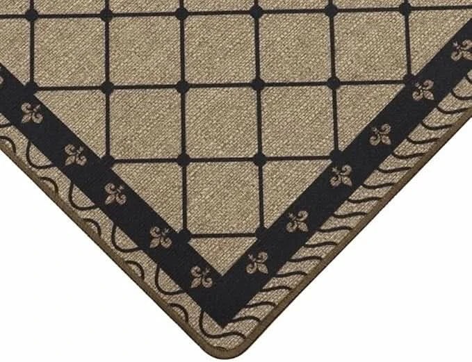 New Non Slip Rubber Backed Runner Door Floor Mat Rug Indoor Outdoor Hallway Mats