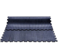 12mm Heavy Duty Rubber Mat 6x4ft Interlocking Gym Flooring Garage Stable Stall T