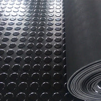 Heavy Duty Rubber Flooring Matting Non-Slip Garage Industrial Van Shed 1.3m COIN