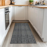 Striped Doormat Non Slip Indoor Hallway Runner Mat Kitchen Runner Entrance Mat