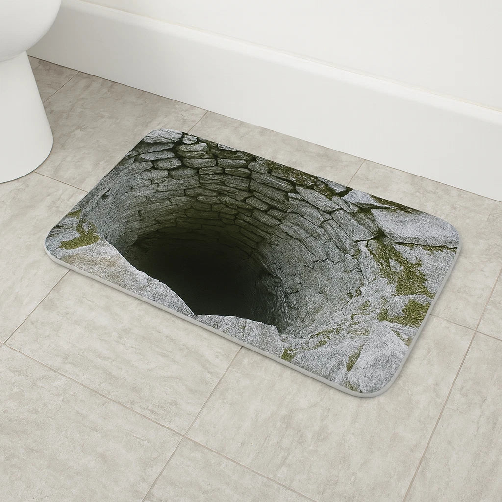 3D Optical Illusion Door Mat PVC Washable Non-Slip Mat Home & Outdoor Rug Use UK