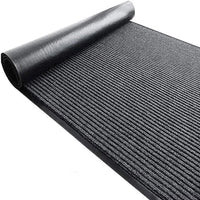 TANYOYO Commercial Door Mat 3x10ft Heavy Duty Entrance Floor Runner Grey Indoor