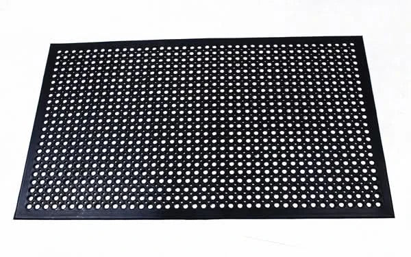 Large Outdoor Rubber Entrance Mats Anti Slip Drainage Door Mat Flooring 0.9x1.5