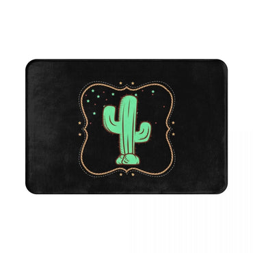 Cactus Doormat Rug Absorbent Mat Front Room Corridor Kitchen Bedroom balcony