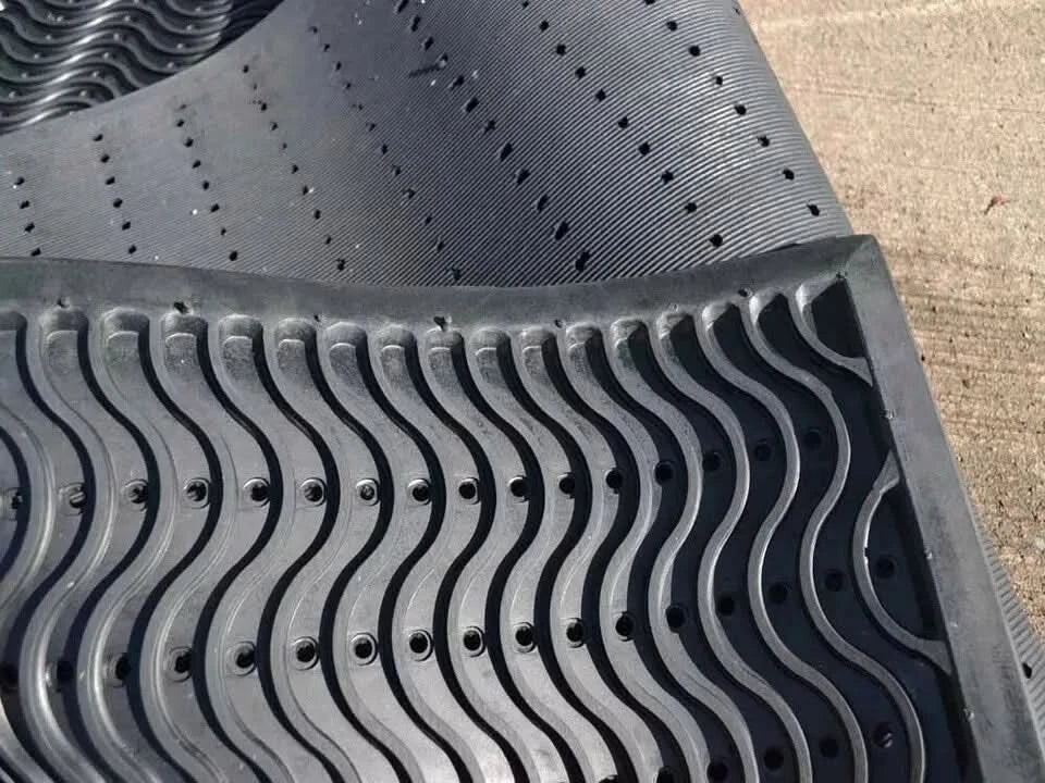 Heavy Duty Rubber Mat Large Ring Matting Outdoor Industrial Safety Entrance Mats
