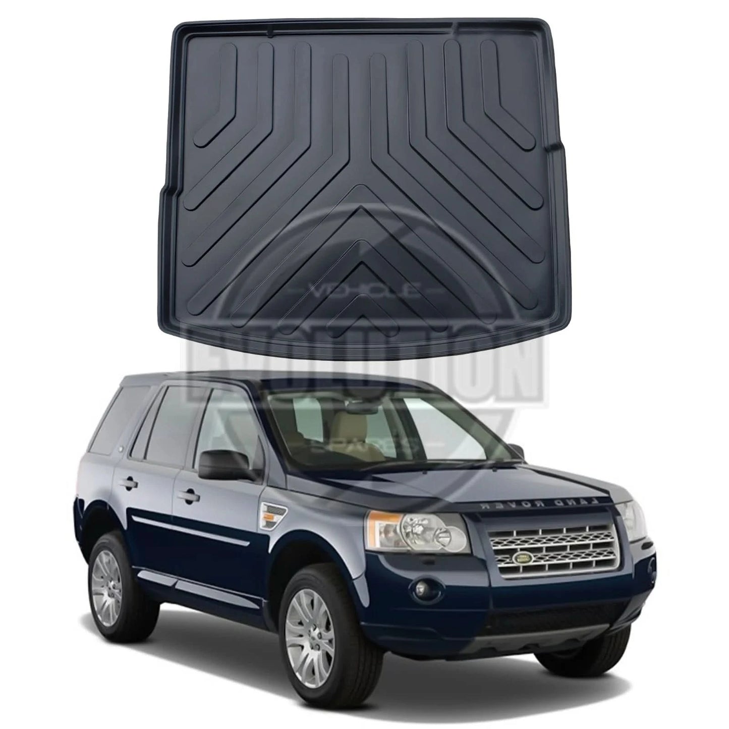 Rubber Boot Mat Liner Tray Tailored For Land Rover FreeLander Mk2 2006-2015