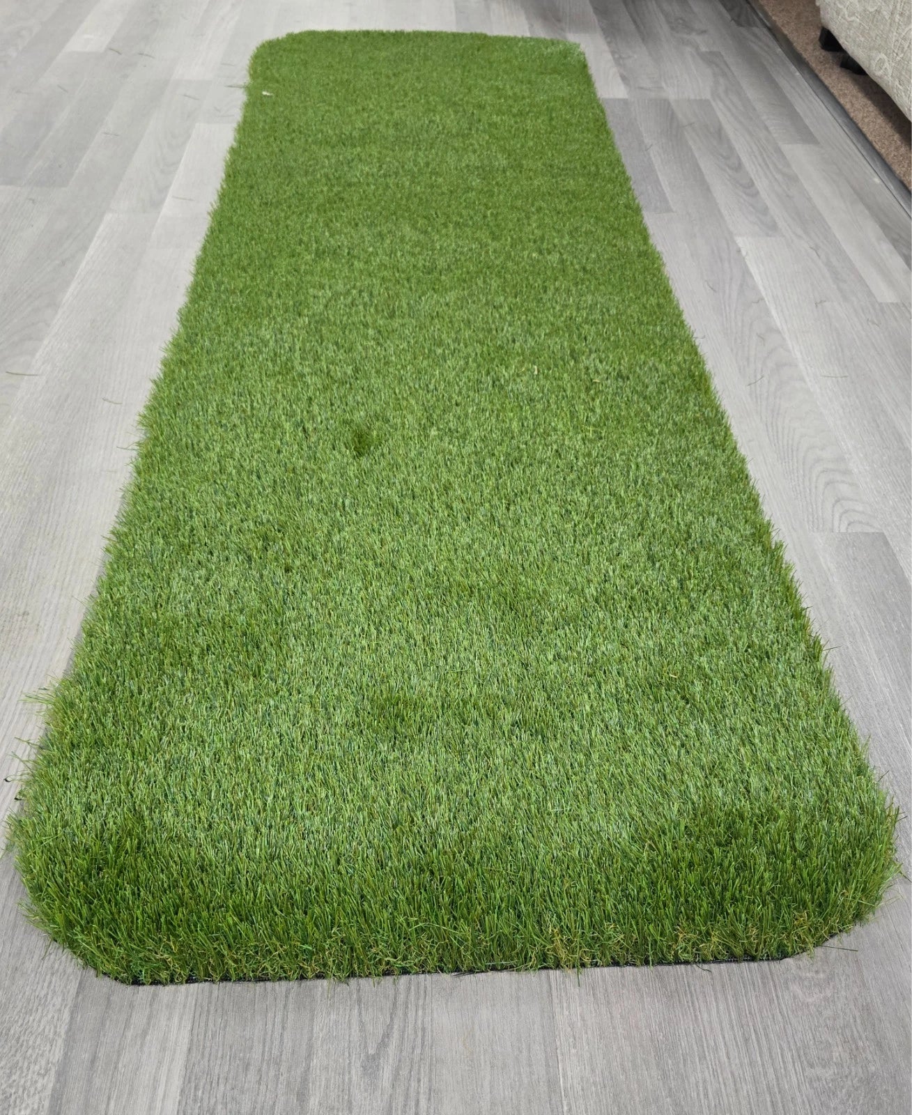 25mm Outdoor Artificial Grass Runner Rug Patio Balcony Garden Mat 50 x 150cm