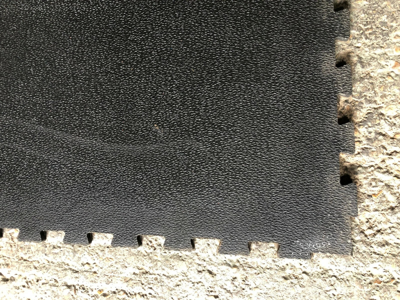 Interlocking Rubber Gym mat 1mx1mx12mm solid rubber interlocking