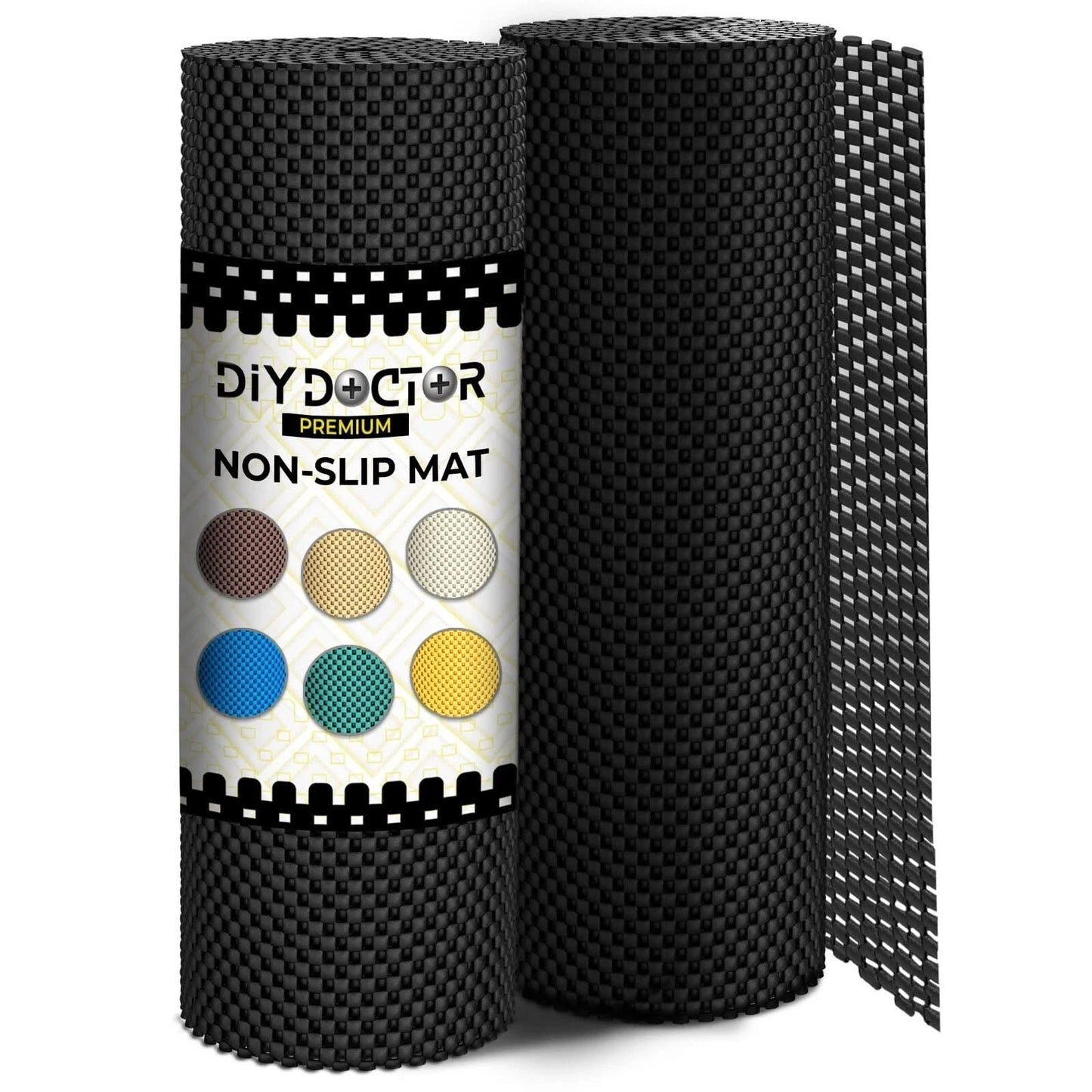 Non Slip Mat Roll Grip x2 Matting Liner Rubber Material Car Dashboard Trays UK