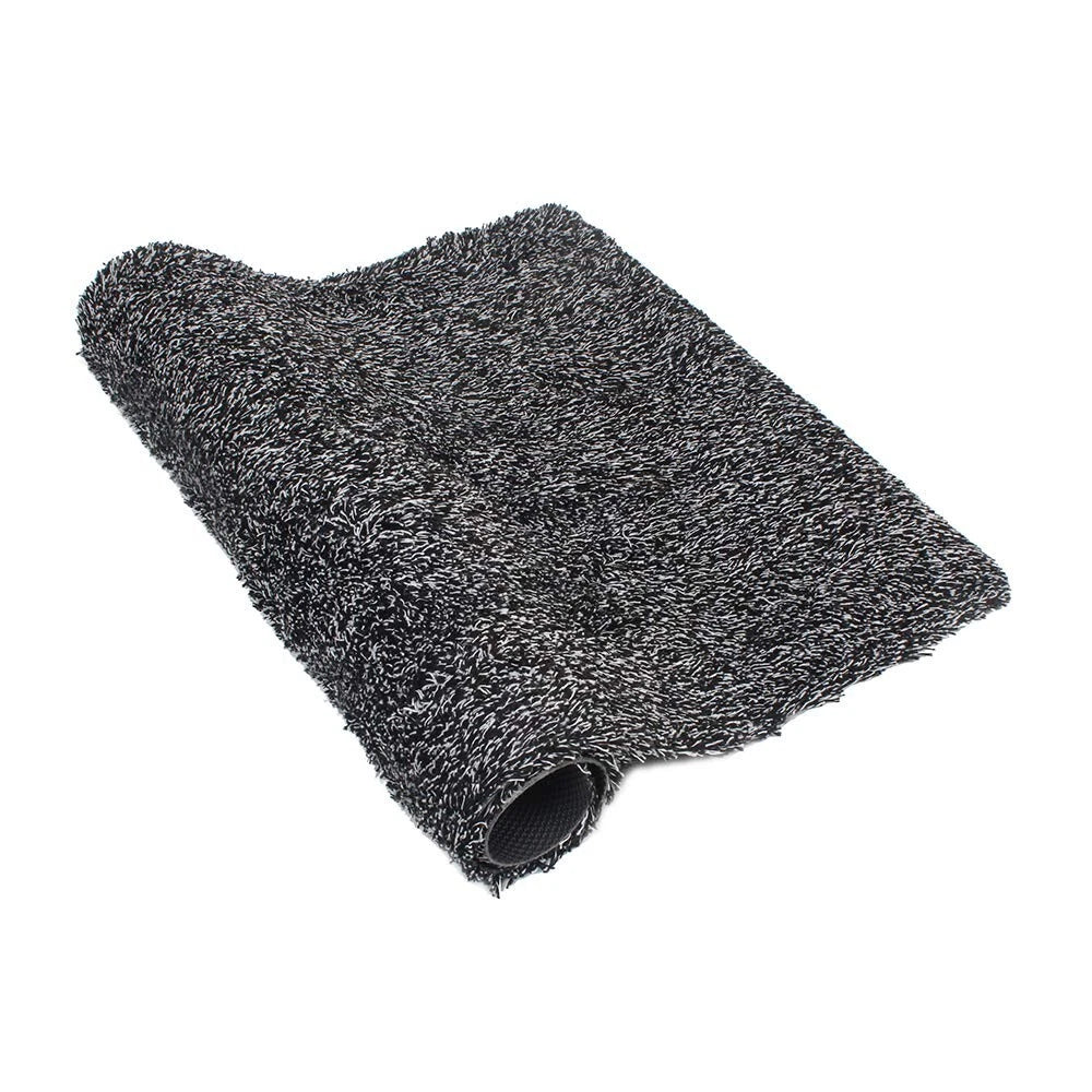 IvyGrip Black 36"x24" Magic Doormat,Super Absorbs Mud Rubber Back Door mat,Non-