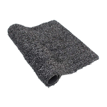 IvyGrip Black 36"x24" Magic Doormat,Super Absorbs Mud Rubber Back Door mat,Non-