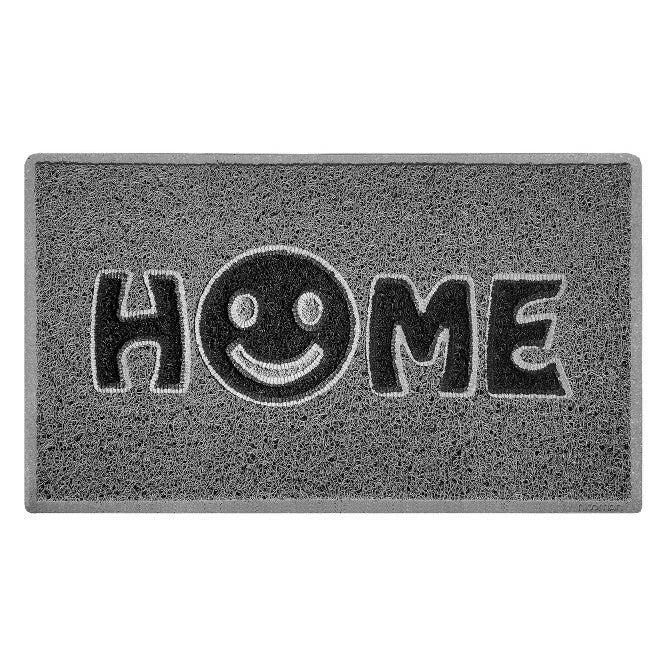 PVC Rubber Non Slip Welcome Floor Entrance Door Mat Indoor Doormat HOME SMILE
