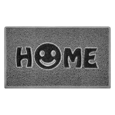 PVC Rubber Non Slip Welcome Floor Entrance Door Mat Indoor Doormat HOME SMILE