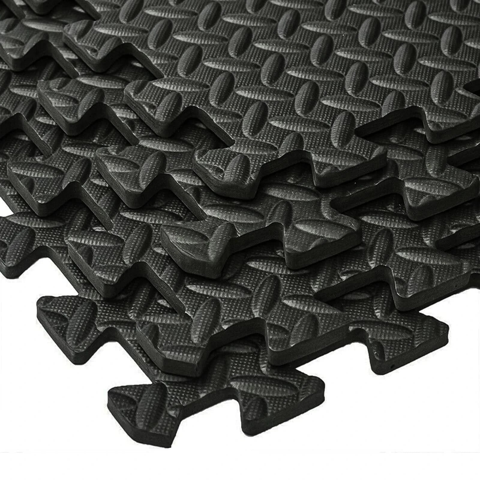 Interlocking Soft EVA Foam Rubber Mat Floor Mat Gym Yoga Play Mat Room Office