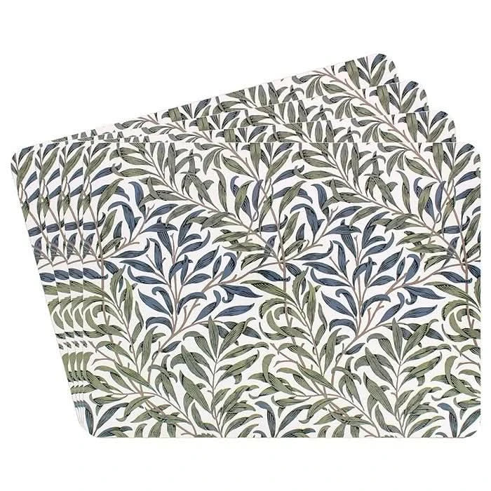 William Morris Designs Table Mats - Place Mats - Placemats Set of 4 - Gift Boxed