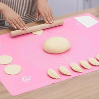 Large Non Stick Silicone Sheet Dough Fondant Rolling Mat Baking Pastry Icing Rink Uk