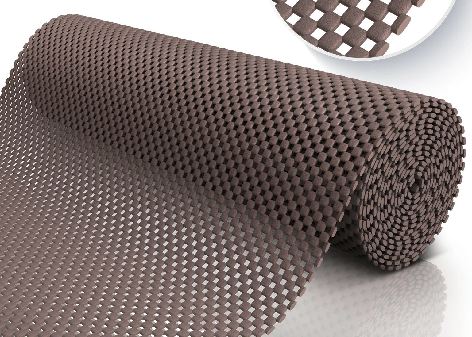 Non Slip Mat Roll Grip x2 Matting Liner Rubber Material Car Dashboard Trays UK