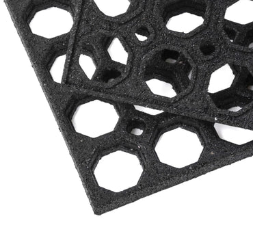 Anti-Fatigue Rubber Indoor & Outdoor Entrance Door Mat Workshop 4 Sizes Non-Slip