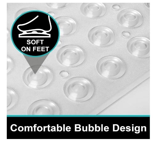 Anti-Mold Rubber Bath Mat Non Slip BathTub Strong Suction Extra Large Mat Sale