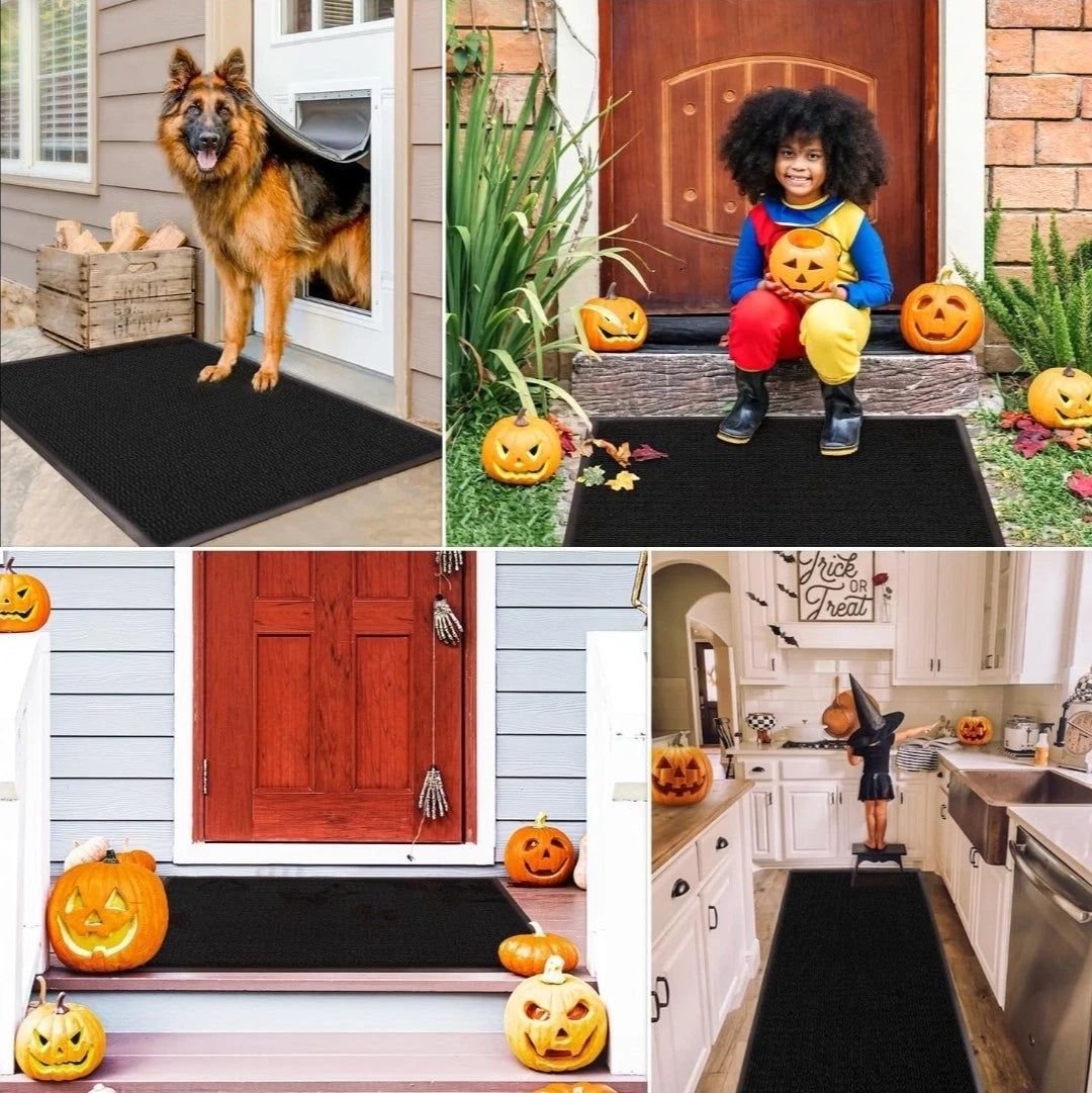 BLADO Washable Door Mats, Indoor Outdoor, Non-Slip, Heavy Duty 60cm X 80cm