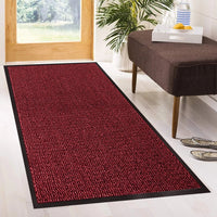 Door Mat Non Slip Large Indoor Entrance Rug Dirt Trapper Washable Barrier Mats