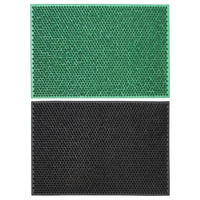 JVL Condor Classic Astro Turf-Look Rubber Scraper Mat, Black or Green