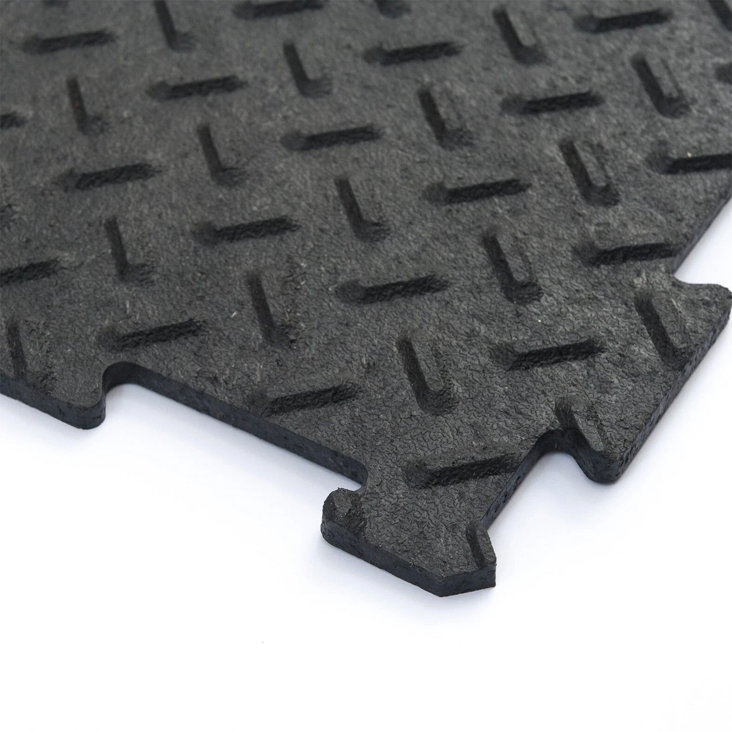 10 x Alpha Tile Workshop Van Garage Shed Utility - Recycled Rubber - 30 x 30cm