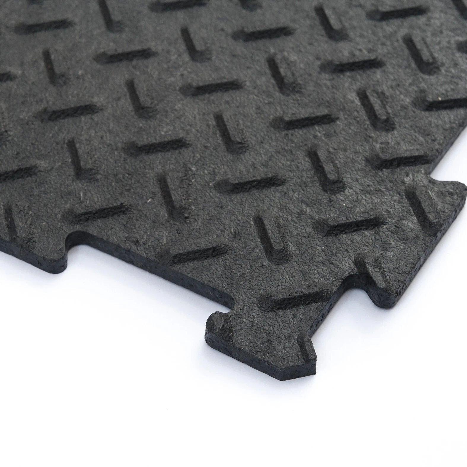 10 x Alpha Tile Workshop Van Garage Shed Utility - Recycled Rubber - 30 x 30cm