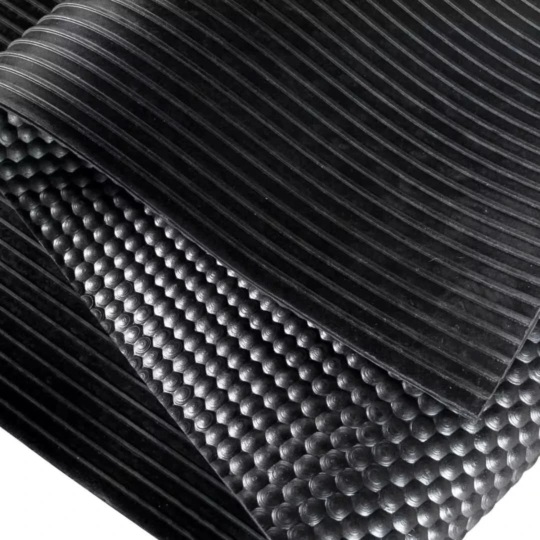 10mm Heavy-Duty RubberMat Roll– 2.4mx10m|Anti-SlipGym,Factory,Garage Floorings