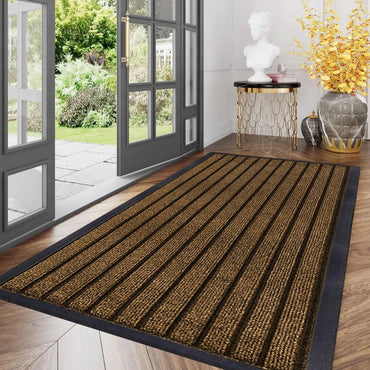 Large Heavy Duty Rubber Barrier Non Slip Door Mat Hall Kitchen Floor Runner Rug*
