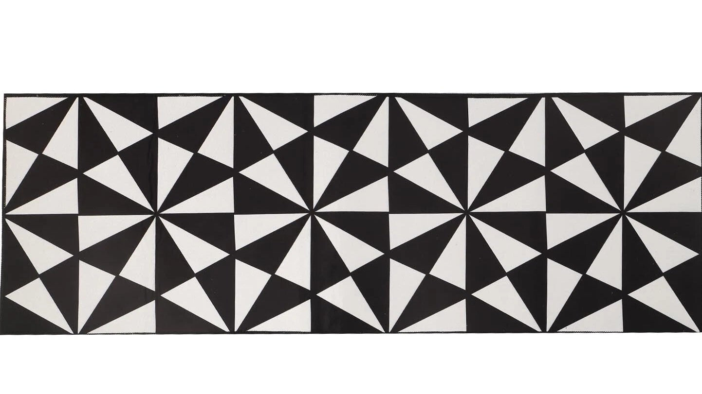 2PCS Anti Fatigue Kitchen Mat Set - Non Slip PVC Floor Rugs for Home