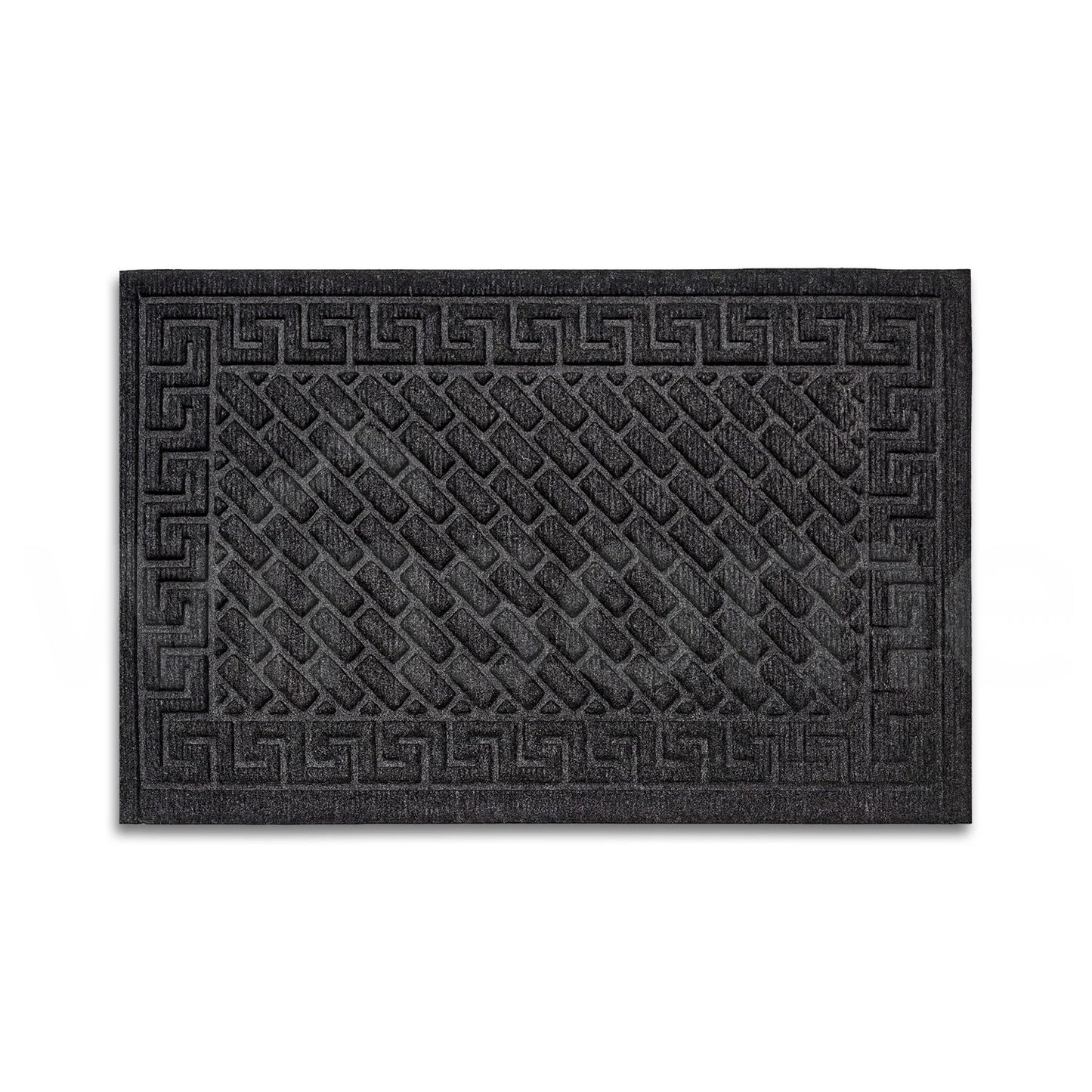 Non Slip Rubber Outdoor Mat Front Entrance Rug Heavy Duty Large 60 x 40cm