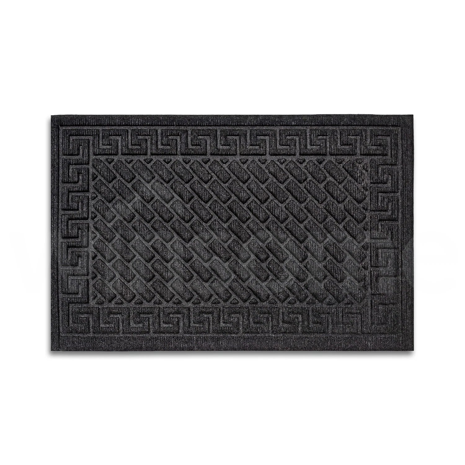 Non Slip Rubber Outdoor Mat Front Entrance Rug Heavy Duty Large 60 x 40cm