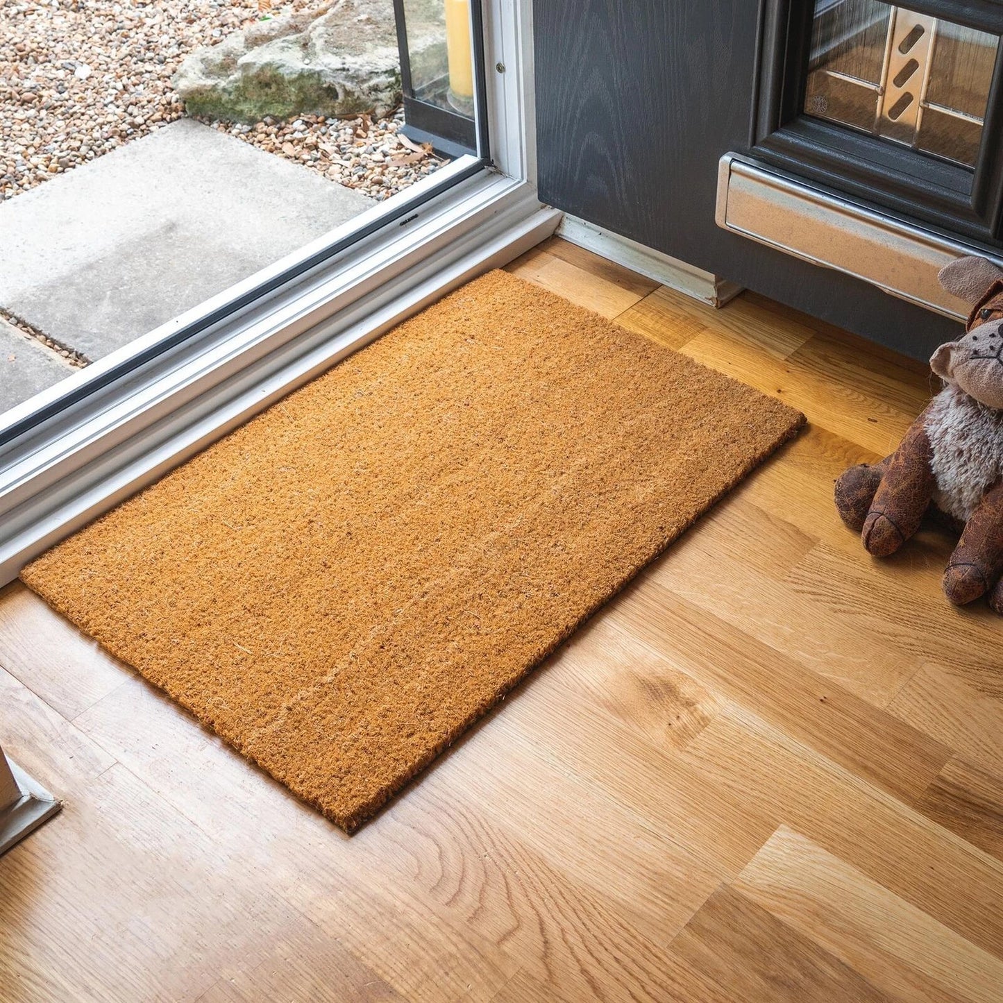 Heavy Duty Entrance Door Matting Natural Coir Mats Indoor Outdoor Non Slip