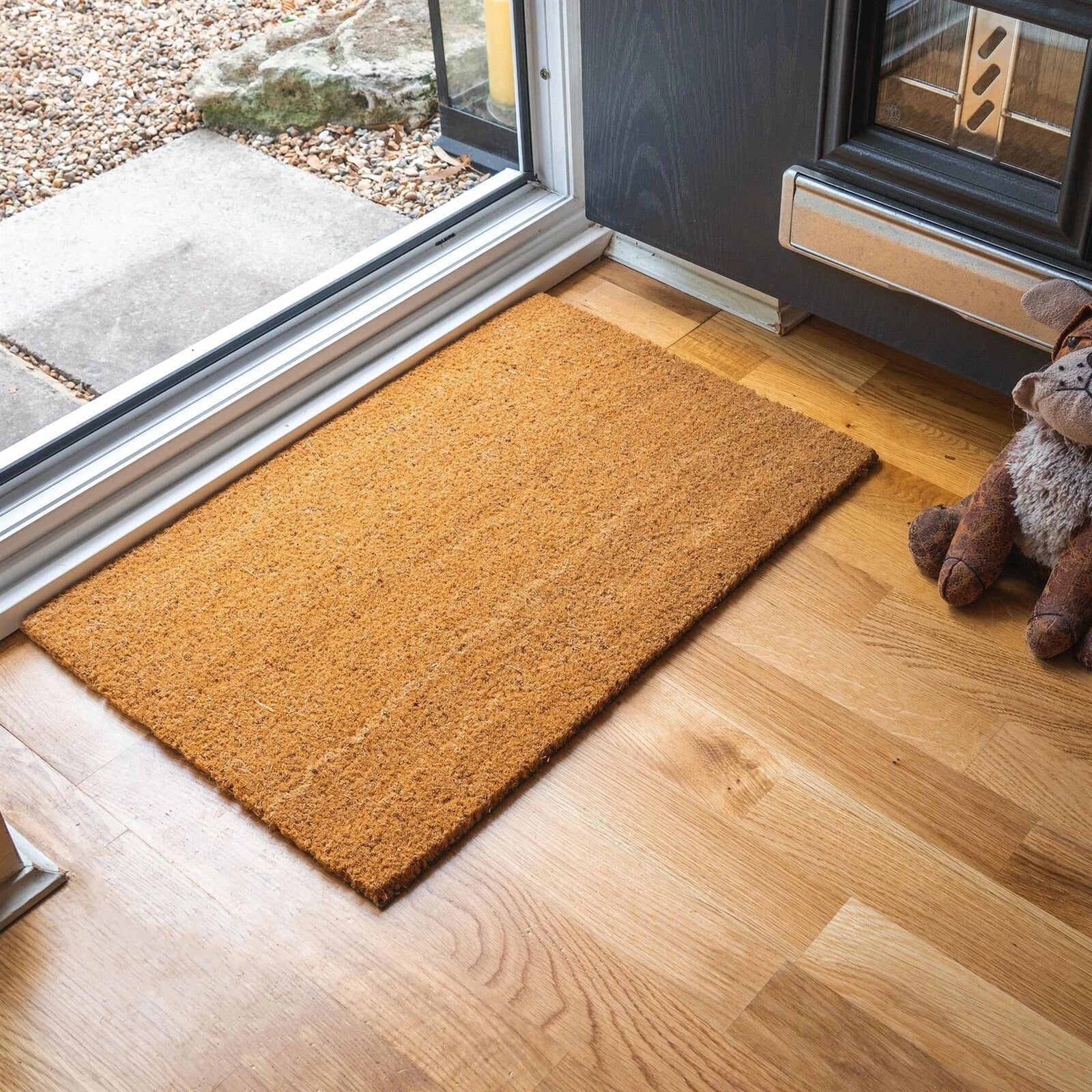 Heavy Duty Entrance Door Matting Natural Coir Mats Indoor Outdoor Non Slip