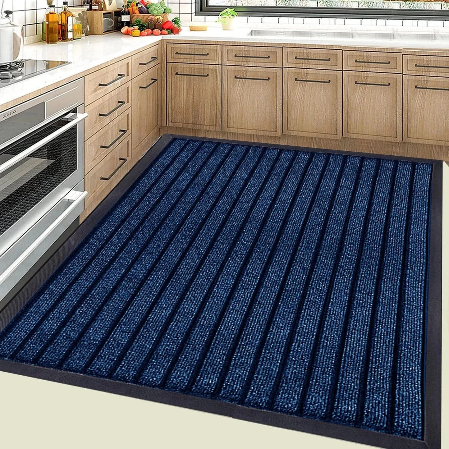 Non Slip Heavy Duty Rubber Barrier Mat Hall Hallway Kitchen Runner Rug Door Mats