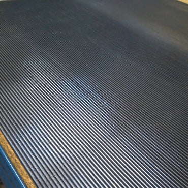 BEST ANTI-SLIP RIBBED BENCH & WORKTOP PROTECTOR RUBBER MATTING 1.2M WIDE 3MM THK