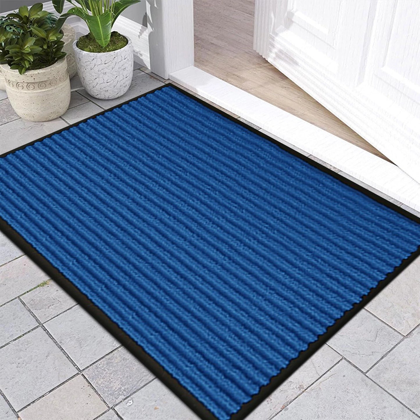 Heavy Duty Rubber Mat Barrier Door Mat Non Slip Runner Rug Hallway Kitchen Floor