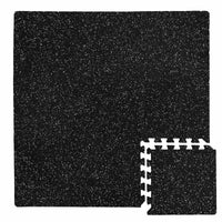 Heavy Duty Garage Shop Rubber Mat Workshop Showroom Floor Interlocking Tiles