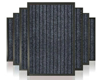 Heavy Duty Non Slip Rubber Door Mat Indoor Outdoor Washable Grey